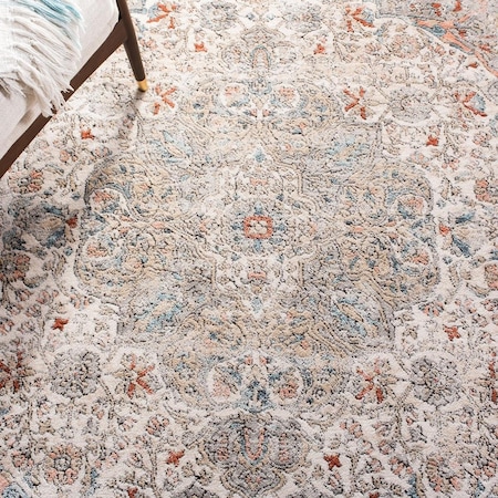 Safavieh 6 ft.7 in. x 6 ft.7 in. Oregon 800 Square Rug Grey & Ivory ORE814F-7SQ